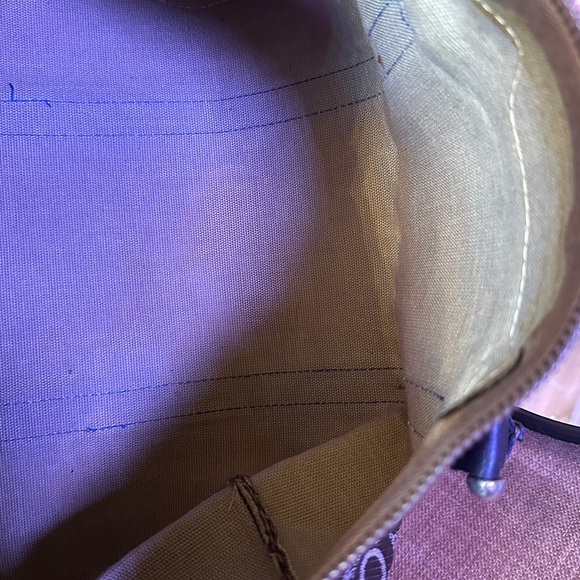 CELINE C Macadam Vintage Canvas/Leather Brown - Picture 11 of 14